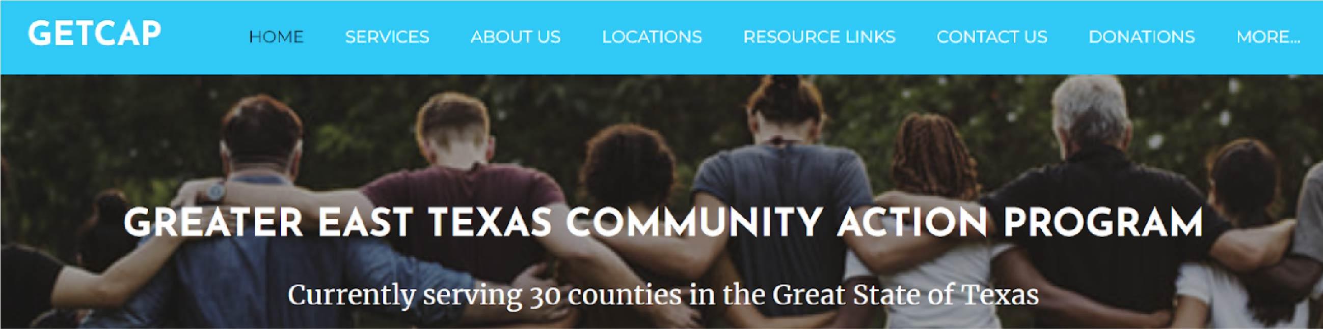 Region 7 ESC McKinney Vento Homeless Students GETCAP Greater East Texas Community Action Program